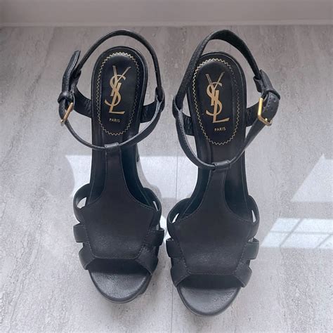 beige ysl tribute sandals|YSL tribute sandals on sale.